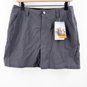 Icebreaker Destiny Skirt Size 28 / 6 Merino Wool Cotton Blend Gray NWT Mini Grey